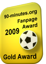 90-minutes.org - Gold Fanpage Award 2009